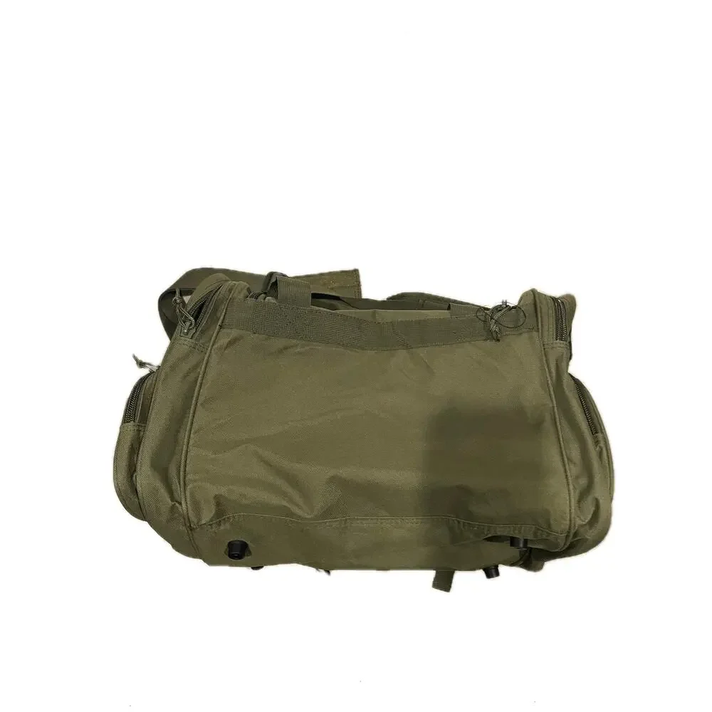 East West Heavy Canvas Green Duffel 18